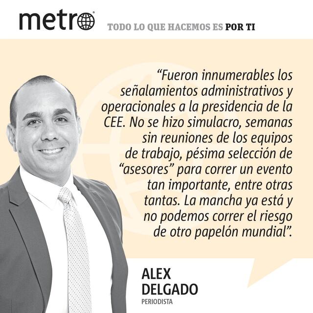 Opinión de Alex Delgado: Hay que cambiar en la CEE