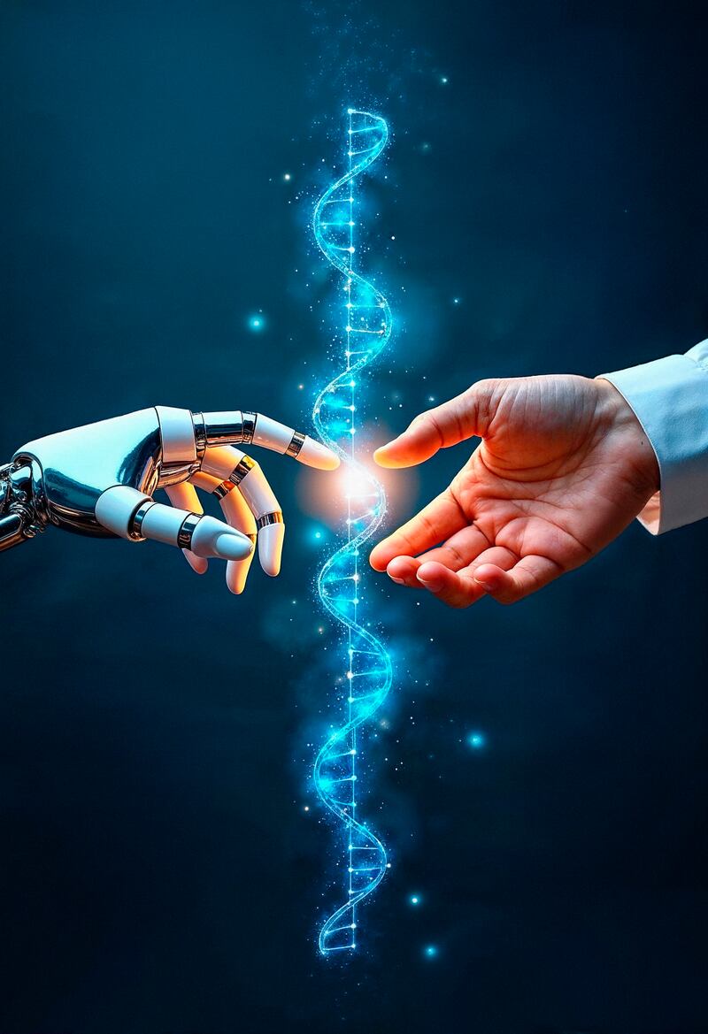 Un nuevo estudio revela que la inteligencia artificial ya forma parte de la vida cotidiana de millones de personas cuando se trata de su salud. Foto: Freepik.