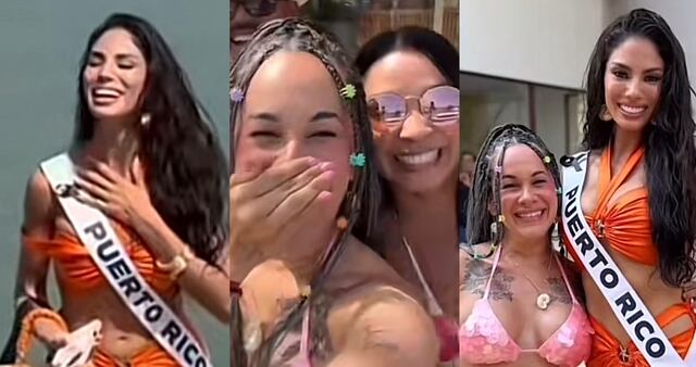 Miss Universe 2025: Boricuas sorprenden a Zashely Alicea y le cantan “Preciosa”