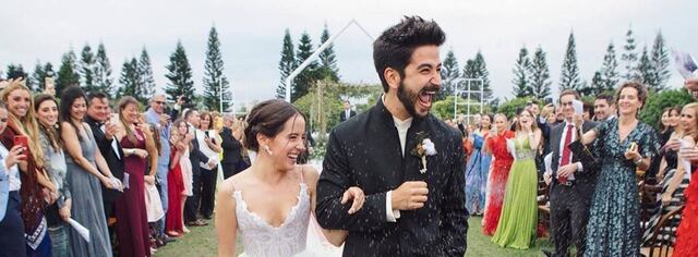 Camilo rompe a llorar de felicidad al leer sus votos en su boda con Evaluna Montaner