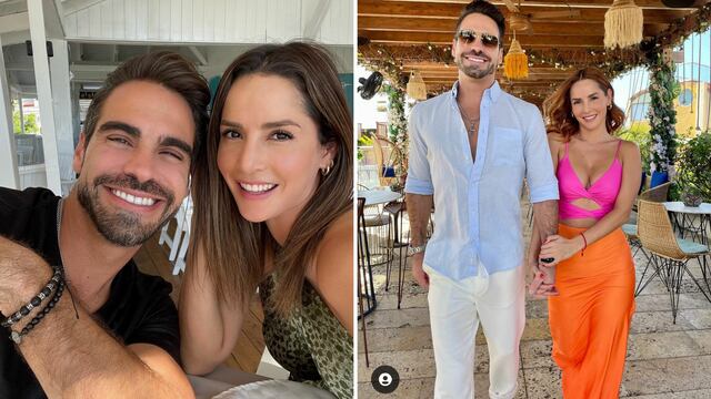 Carmen Villalobos le sirve de guía turístico por  su “tierrita” a su novio, Frederik Oldenburg