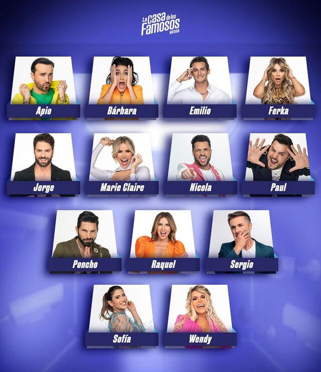 Ellos son los primeros nominados de “La casa de los famosos México”