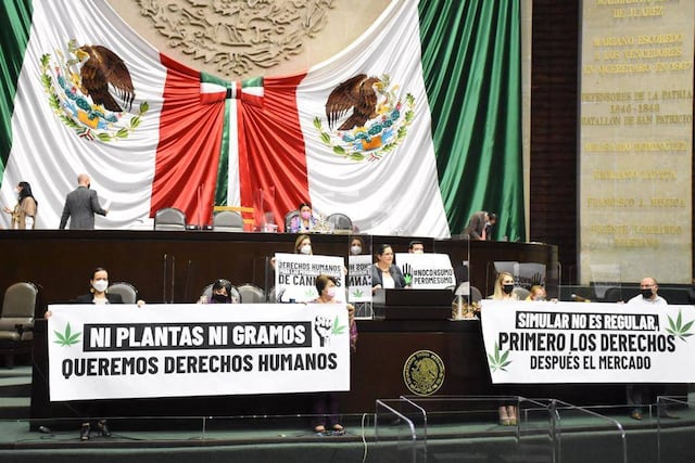 Cámara de Diputados de México aprueba el uso recreativo de la marihuana