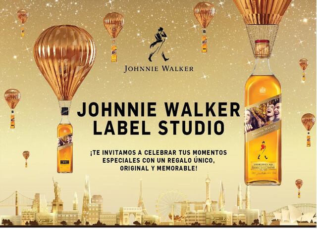Johnnie Walker se reafirma como el mejor regalo para  padres con "Label Studio"