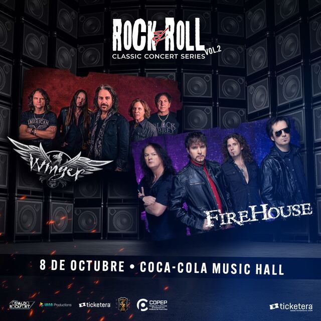 Regresa fuerte el rock de los ‘80 y ‘90 con la reunión de las bandas Firehouse y Winger