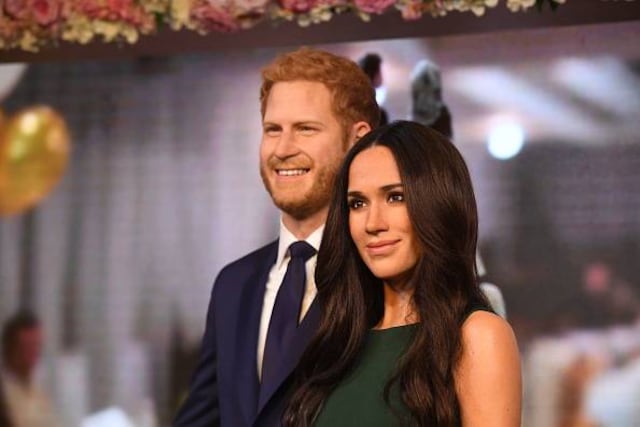 Retiran figuras de cera de Meghan Markle y el Príncipe, ¿dónde están?