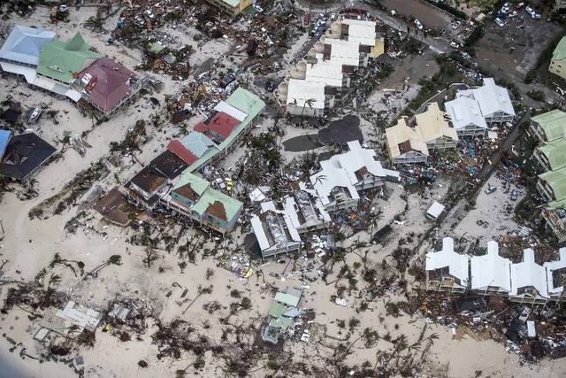 Las fotos de la devastación tras el paso del "monstruoso" huracán Irma por las islas del Caribe