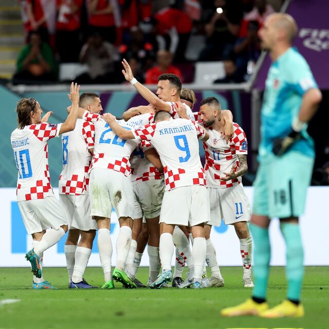 Croacia golea a Canadá y los saca del mundial