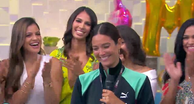 Sorprenden a Denise Quiñones en televisión