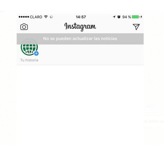Plataforma de Instagram se cayó en todo el mundo