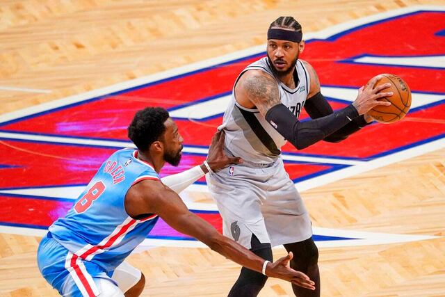 Carmelo Anthony entra al club de los 10 máximos anotadores de la NBA