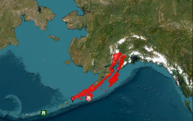 Emiten alerta de tsunami tras terremoto frente a la península de Alaska
