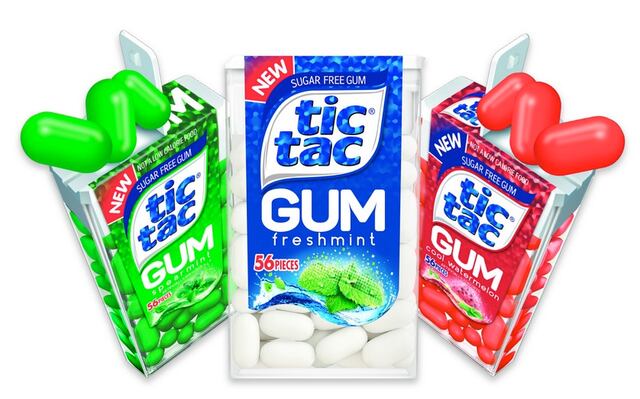 Llegan nuevas pastillas de goma de mascar