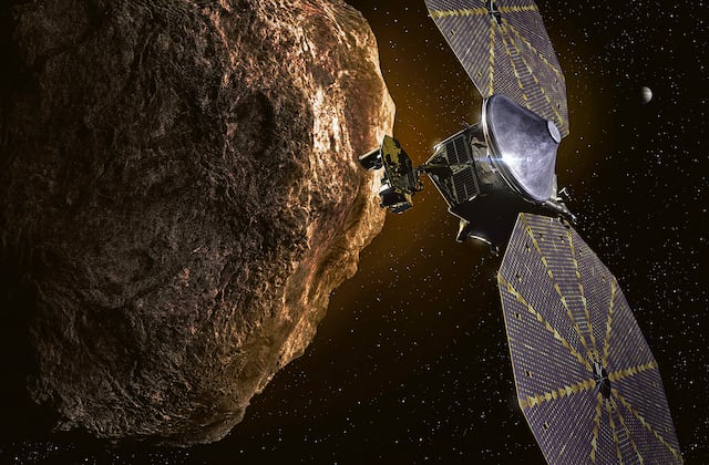 La misión Lucy explorará los asteroides troyanos