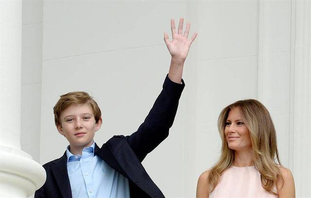 Barron Trump estudiará en exclusiva escuela en Washington