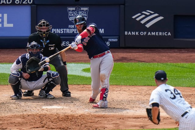Yanquis pierden por 6-5 ante Medias Rojas y ligan su octava derrota seguida