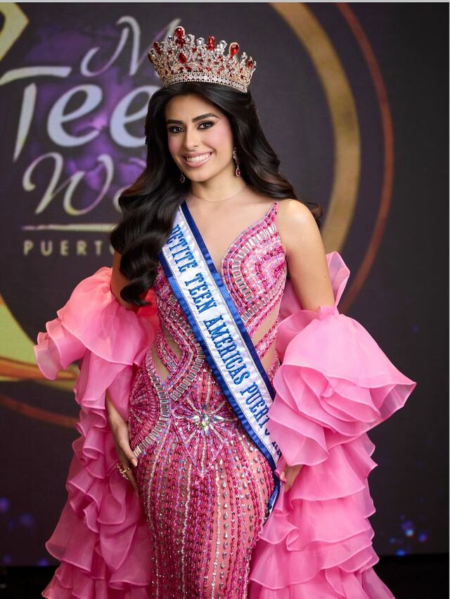 Beldad de Bayamón se lleva la corona de Miss Teen Petite América Puerto Rico 2026