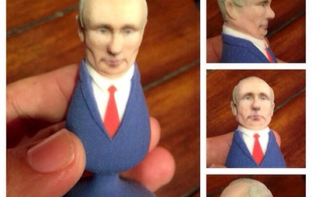 El juguete sexual con la imagen de Vladimir Putin