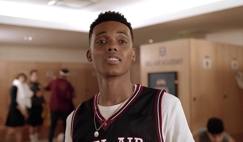 Jabari Banks es el protagonista de Bel-Air, serie producida por Will Smith.