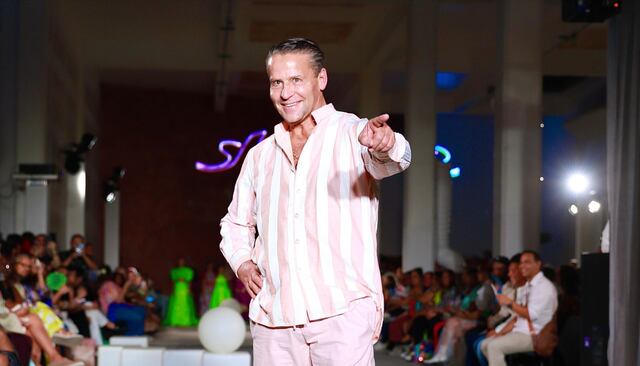 “La gente me recibió increíble”: Alfredo Adame se luce en la pasarela de San Juan Moda