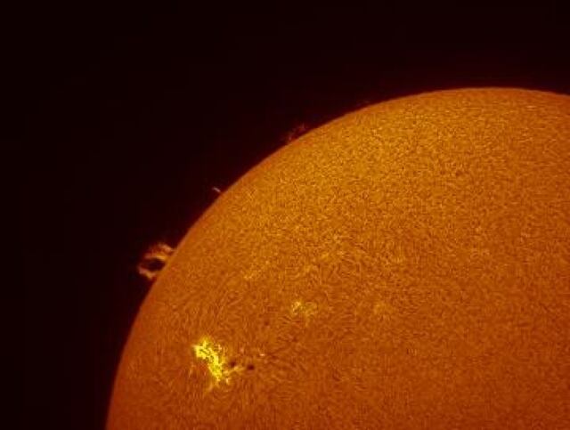 Aficionado boricua capta impresionantes imágenes del Sol