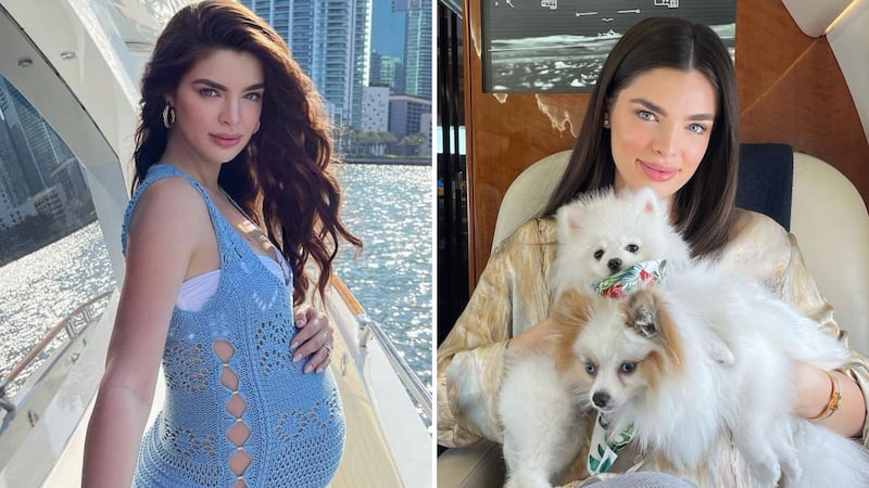 Nadia Ferreira ha demostrado que es una embarazada con mucho glamur.