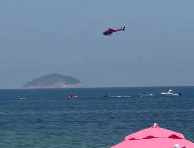 Video. Avión se estrella en el mar y confirman la muerte del piloto