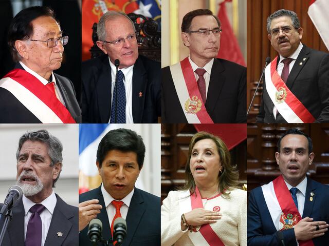 Duró poco: Perú vuelve a quedarse sin presidente