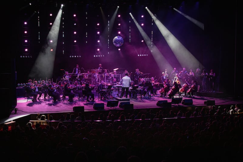 La Orquesta Filarmónica Arturo Somohano en el estreno de “Thriller: el tributo filarmónico a Michael Jackson” (Suministrada)