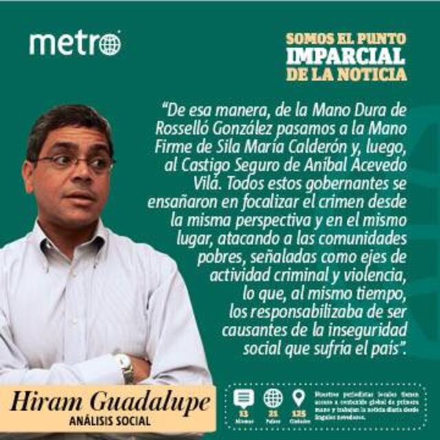 Opinión: Desenfocada lucha contra el crimen
