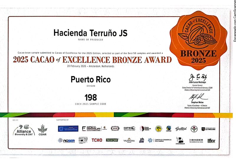 Certificado de excelencia
