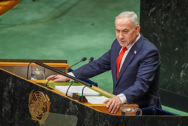 Delegaciones abandonan la ONU durante discurso de Netanyahu