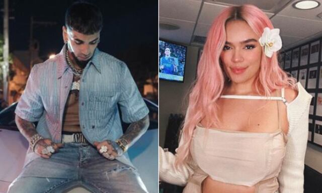 Anuel AA no cree que Karol G haya borrado sus fotos de las redes sociales