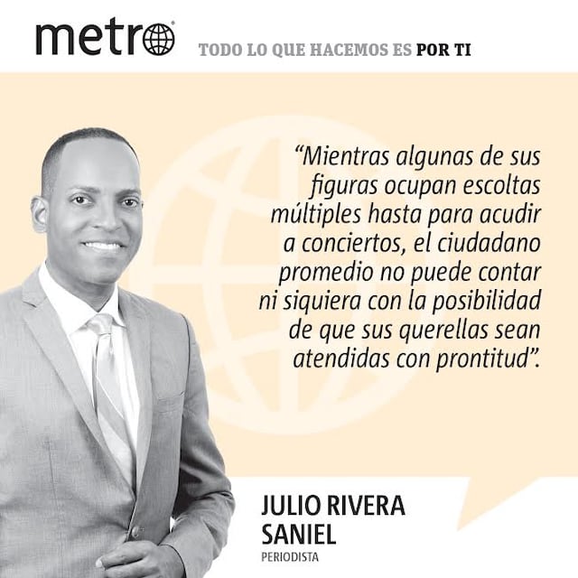 Opinión de Julio Rivera Saniel: Y la seguridad, ¿pa’ cuándo?