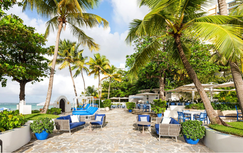 El San Juan Beach Club de Fairmont El San Juan Hotel