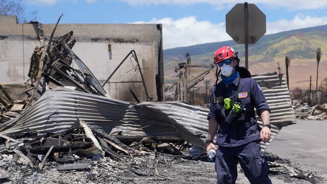 Hawai reporta 93 muertos por el incendio y advierte que apenas ha empezado a calibrar las pérdidas