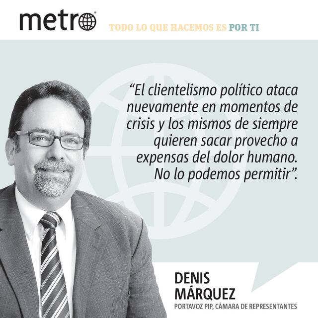 Opinión de Denis Márquez: Clientelismo político en tiempos de crisis