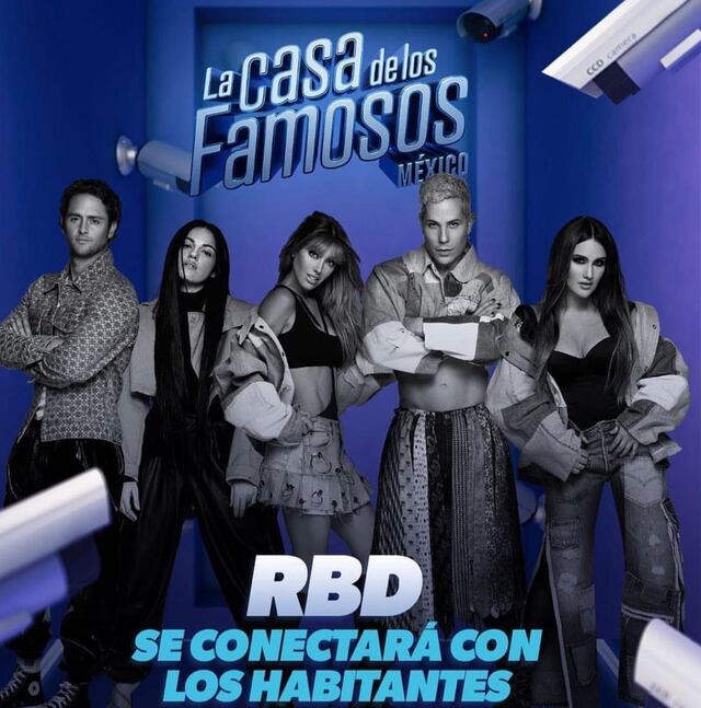 RBD sorprenderá a los finalistas de “La casa de los famosos México”