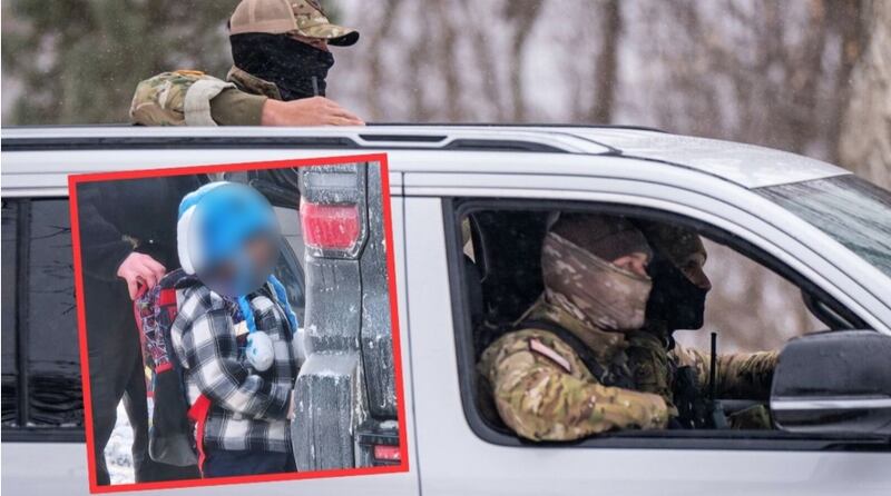 La imagen del pequeño Liam Ramos subiendo a un vehículo mientras los agentes perseguían a su padre ha alimentado protestas que la Administración ha achacado a alborotadores de izquierda.