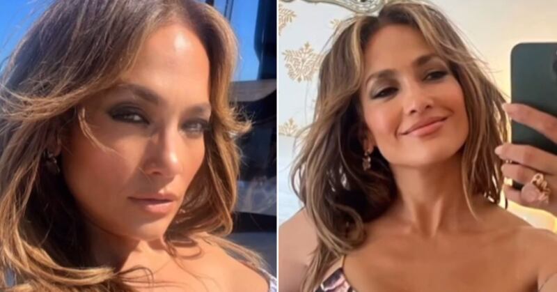 Jennifer López sabe que un buen maquillaje hace la diferencia.
