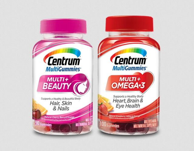 Llegan multivitaminas Centrum MultiGummies