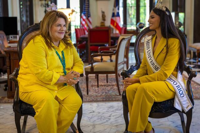 Zashely Nicole Alicea se reúne con la gobernadora de Puerto Rico en La Fortaleza