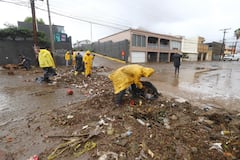 Rachel toca tierra en Baja California, noroeste de México, con fuertes lluvias y va a EEUU