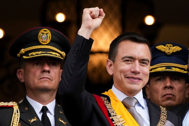 Daniel Noboa asume la presidencia de un Ecuador azotado por la violencia