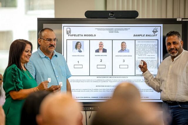Definidas las posiciones en papeleta para elección especial en Gurabo