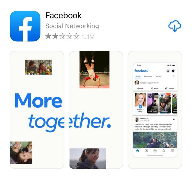 Apple amenaza con eliminar Facebook de su App Store