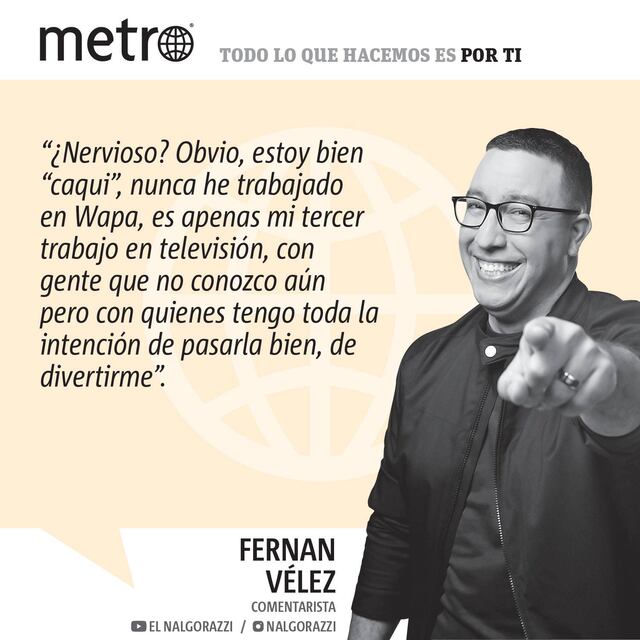 #PrimeroConElNalgo: ¡Corillooo, me uno a la gran familia de Wapa TV!