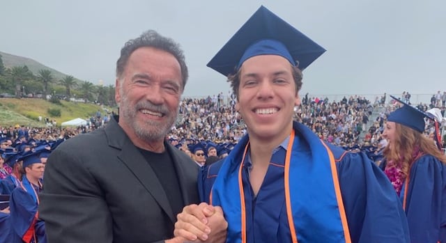 El hijo de Arnold Schwarzenegger que quiere tener el cuerpo como su padre