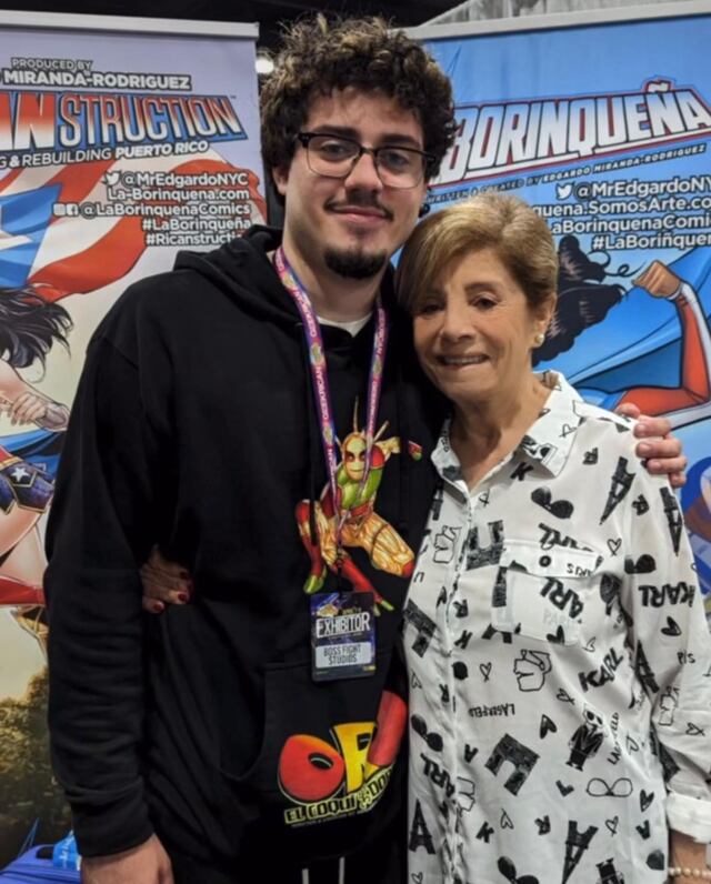 Hijo mayor de Dayanara y Marc Anthony firma sus primeros libros de cómics en el ‘Puerto Rico Comic Con’