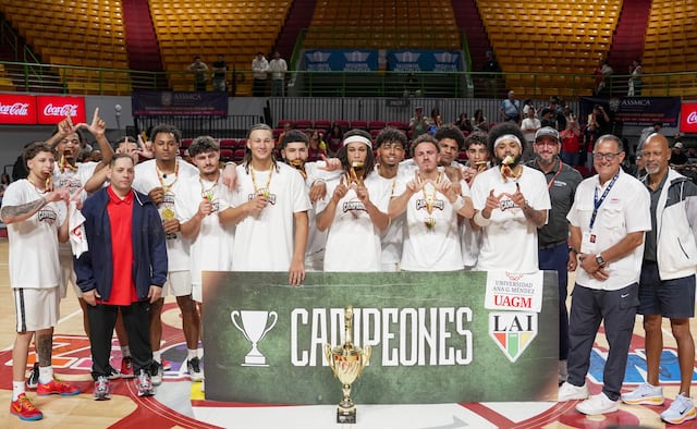 UAGM gana su primer campeonato en el baloncesto de la LAI